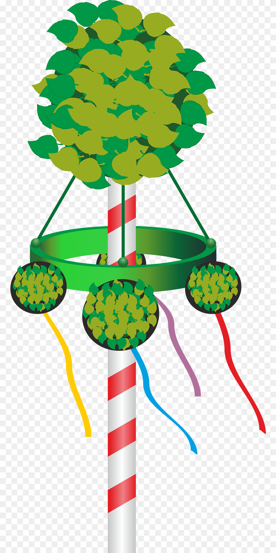 Maypole Clipart, Art, Green, Graphics, Potted Plant Png
