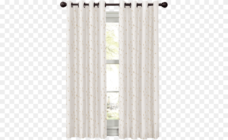 Maytex Mills Jardin Embroidered Thermal Window Curtain Window Covering, Texture, Home Decor Free Transparent Png