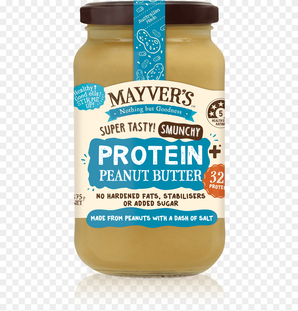 Mayver S Protein Plus Peanut Butter, Food, Ketchup Free Png