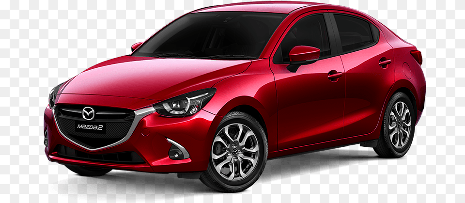 Mazda 2 Dynamic Blue 2019, Car, Sedan, Transportation, Vehicle Png