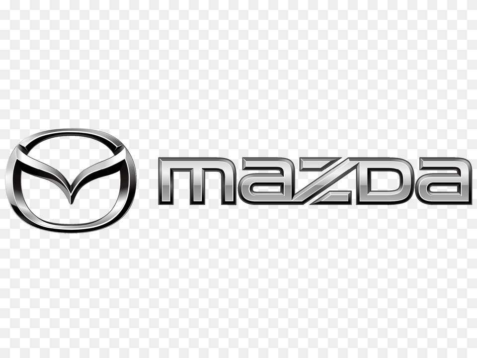 Mazda Logo Horizontal, Emblem, Symbol, Smoke Pipe Free Png Download