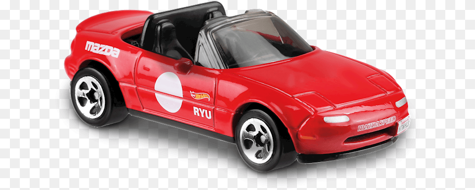 Mazda Mx 5 Miata Hot Wheels Red, Wheel, Machine, Vehicle, Transportation Png