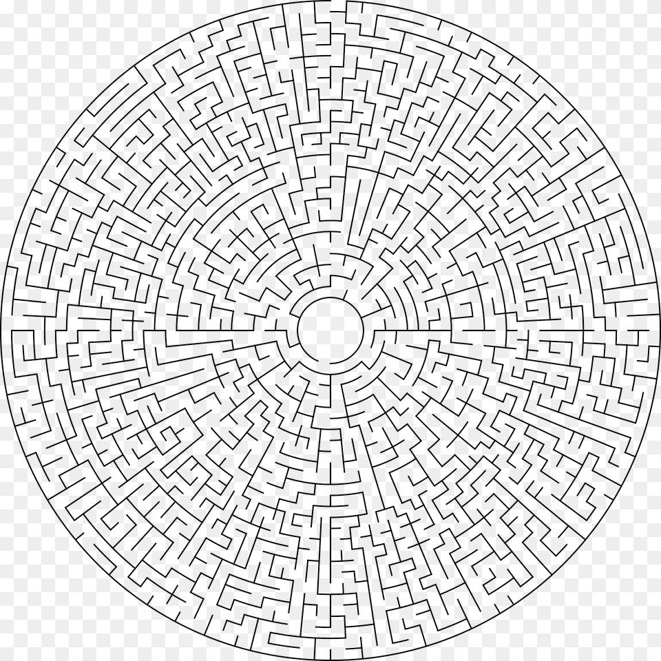 Maze Clipart, Disk Png