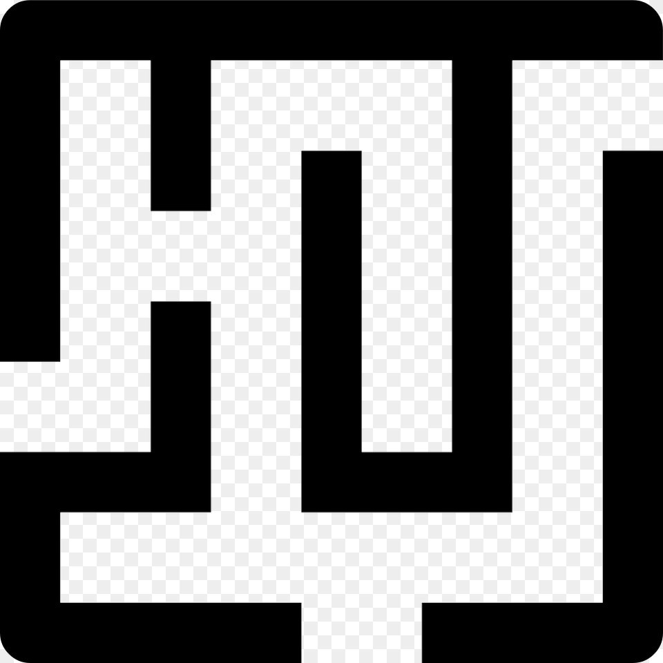 Maze Icon Download, Symbol, Text Free Transparent Png