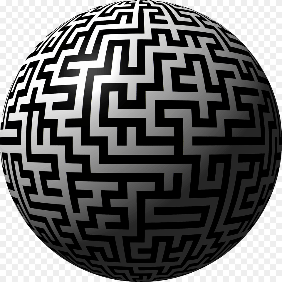 Maze Sphere Clipart, Ball, Cricket, Cricket Ball, Sport Free Png Download
