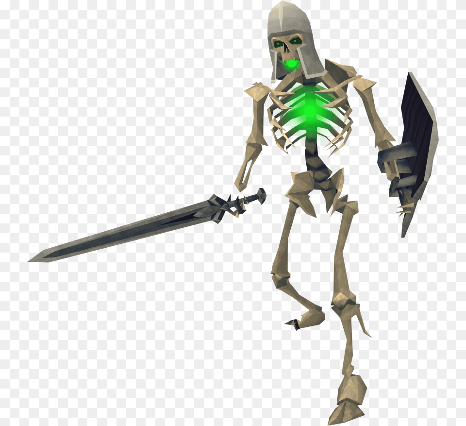 Maze Square Runescape Lvl 100 Skeleton, Adult, Weapon, Person, Knife Png Image