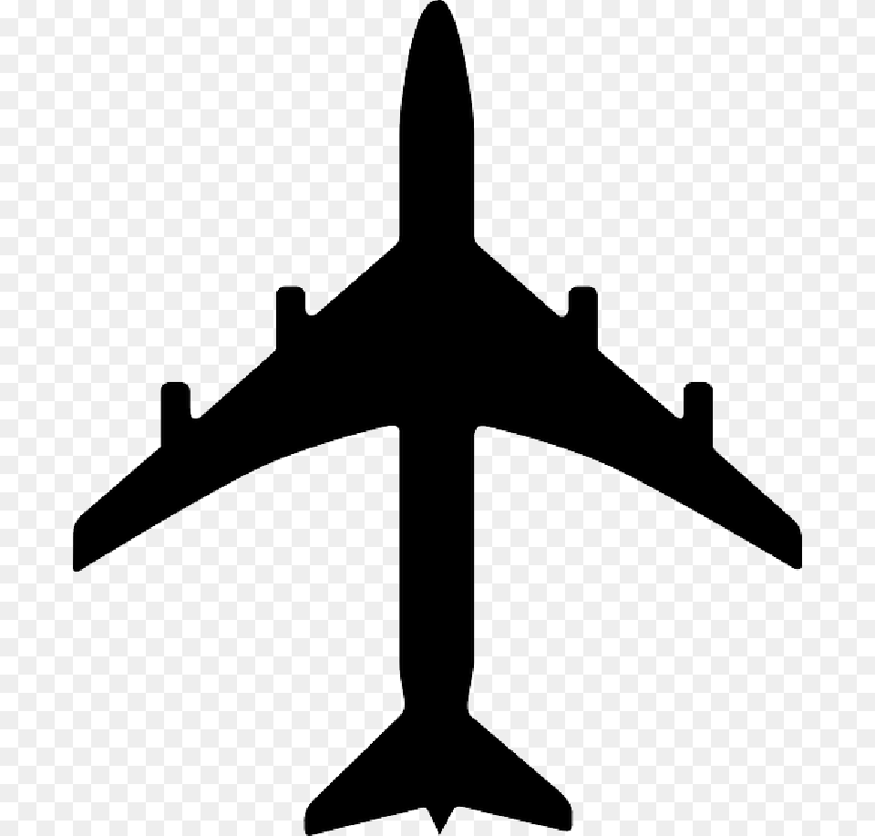 Mb Imagepng Airplane Silhouette, Aircraft, Airliner, Transportation, Vehicle Free Transparent Png