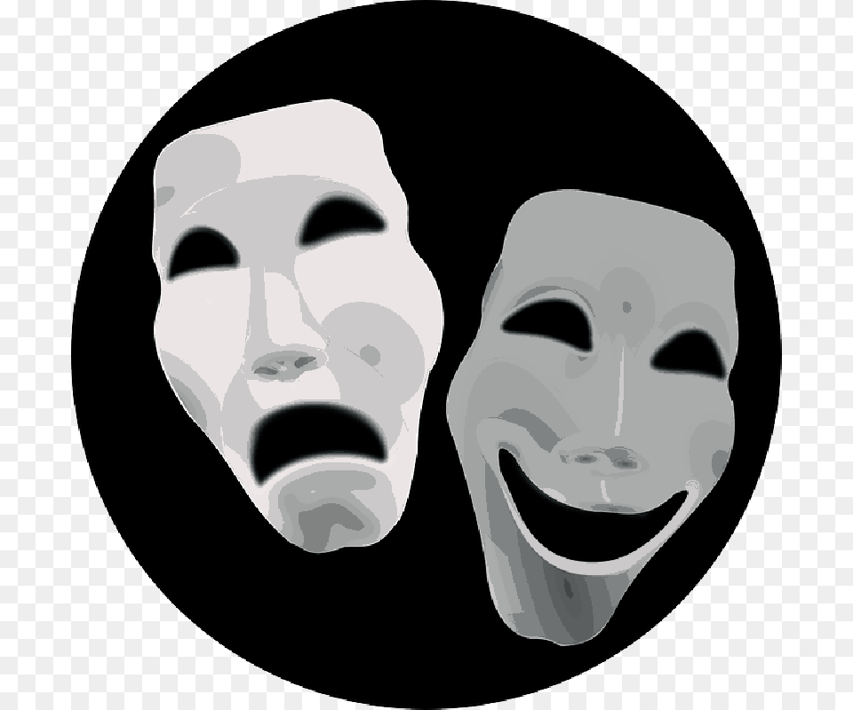 Mb Imagepng Theatre Masks, Stencil, Mask, Adult, Face Free Png Download