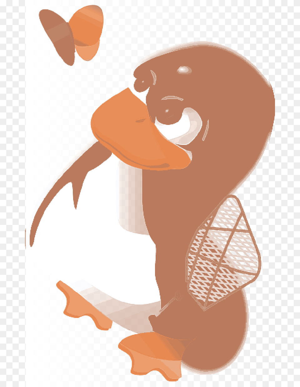 Mb Imagepng Tux, Person, Animal, Wildlife, Carrot Png Image