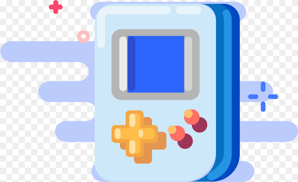 Mbe Cartoon Icon Game Console Electronics And Vector Game Boy Free Png
