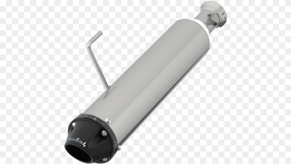Mbrp Single Slip On Muffler For Wildcat Trail Mbrp Inc, Cylinder, Smoke Pipe Free Transparent Png