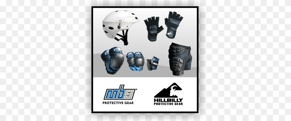 Mbs Hillbilly Banner Mbs Pro Tri Pack Extra Large Blue Pads, Clothing, Glove, Helmet, Adult Free Png