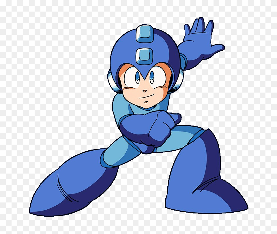 Mbti Megaman, Baby, Person, Cartoon, Face Png Image