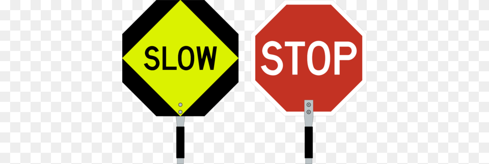 Mc 44 A Stopslow Paddles Stop Sign Kids, Road Sign, Symbol, Stopsign Free Png Download