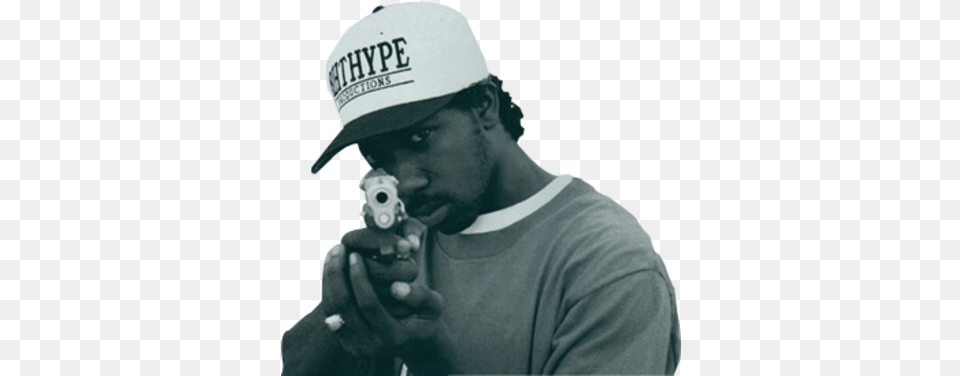 Mc Eiht Rap Artists Music Icon Cd, Weapon, Hat, Handgun, Gun Png Image