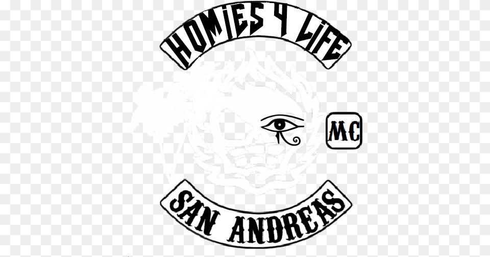 Mc Logo Emblems For Gta 5 Grand Theft Auto V Clip Art, Emblem, Symbol, Baby, Person Free Transparent Png