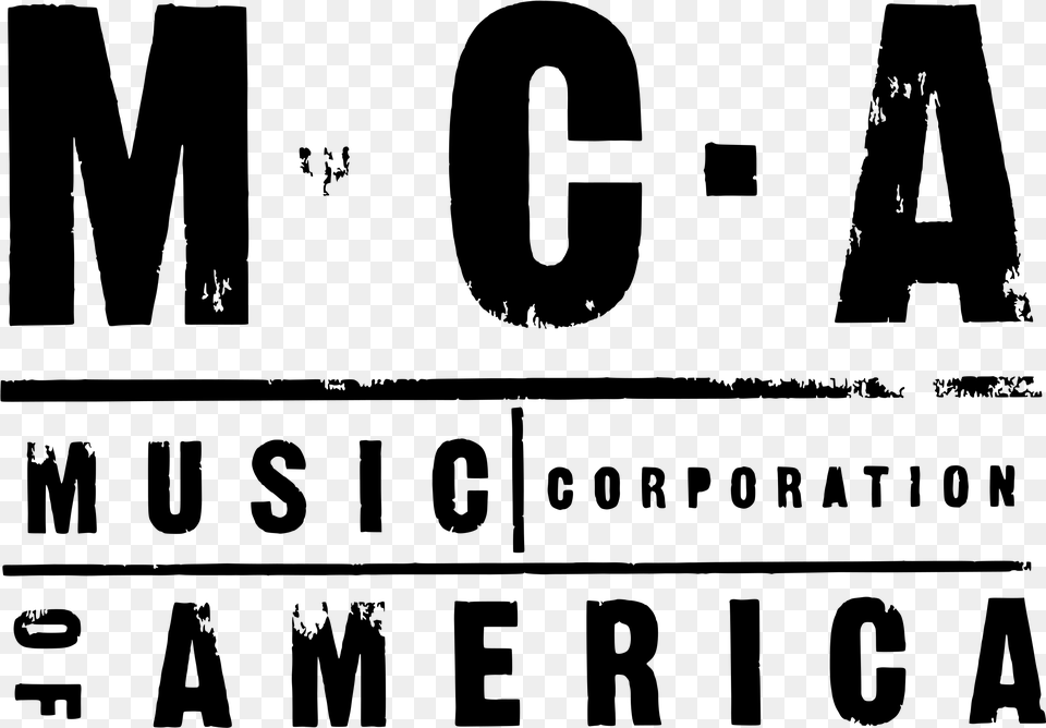Mca Records Logo, Gray Png