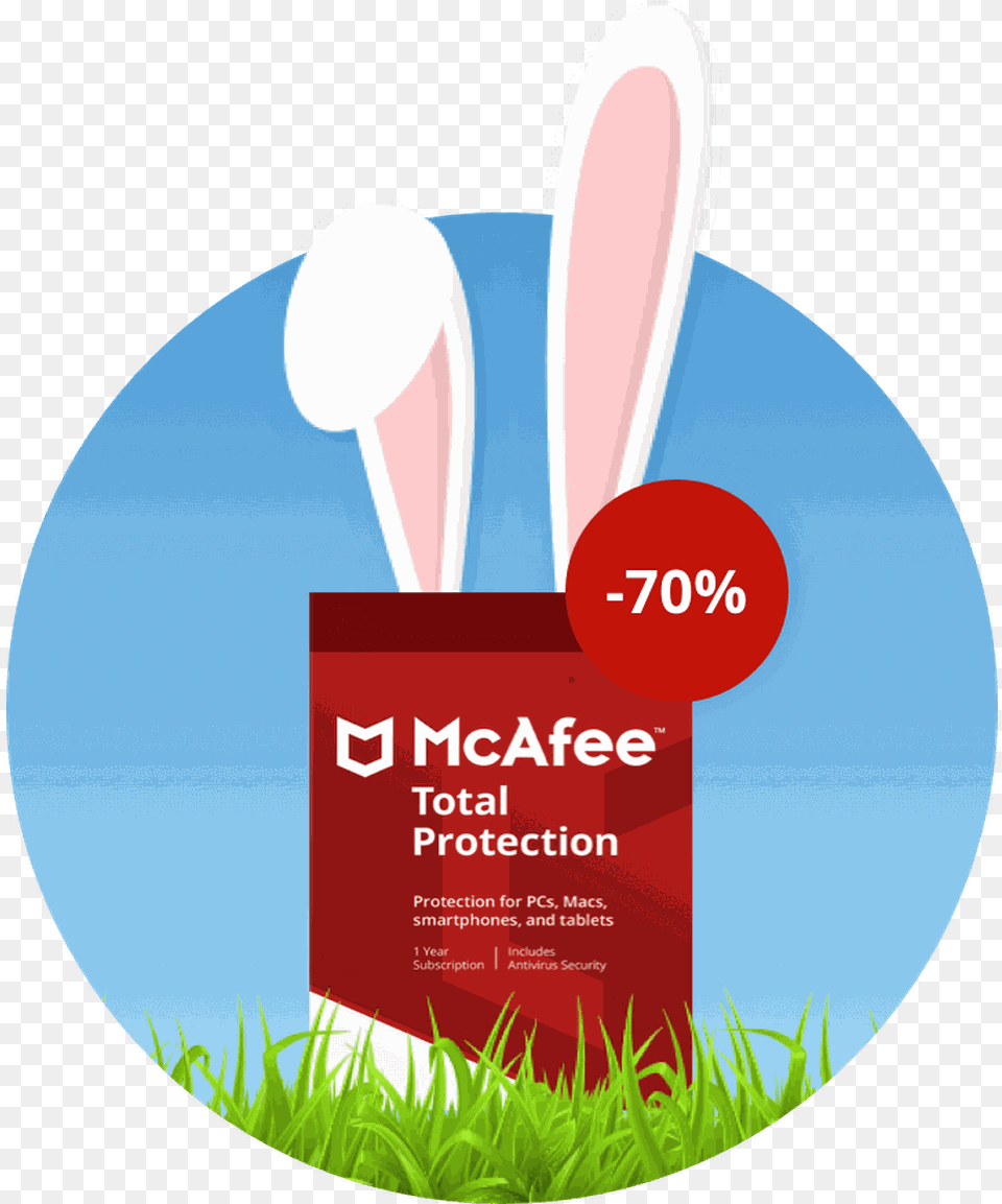 Mcafee Secure, Advertisement, Poster, Cutlery, Spoon Free Transparent Png