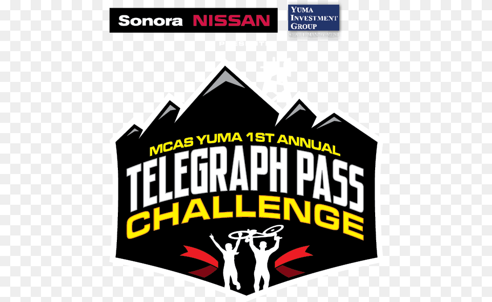 Mcas Yuma 1st Annual Telegraph Challenge Yuma, Advertisement, Poster, Person, Logo Free Png