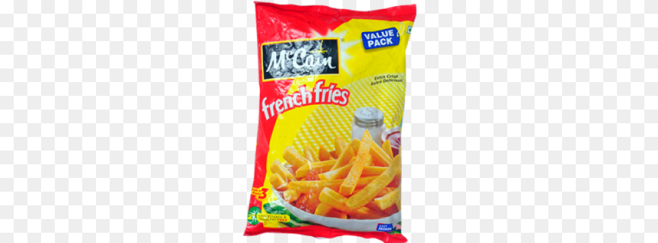 Mccain French Fries 750g Mc Cain French Fries, Food, Ketchup, Snack, Blackboard Png Image