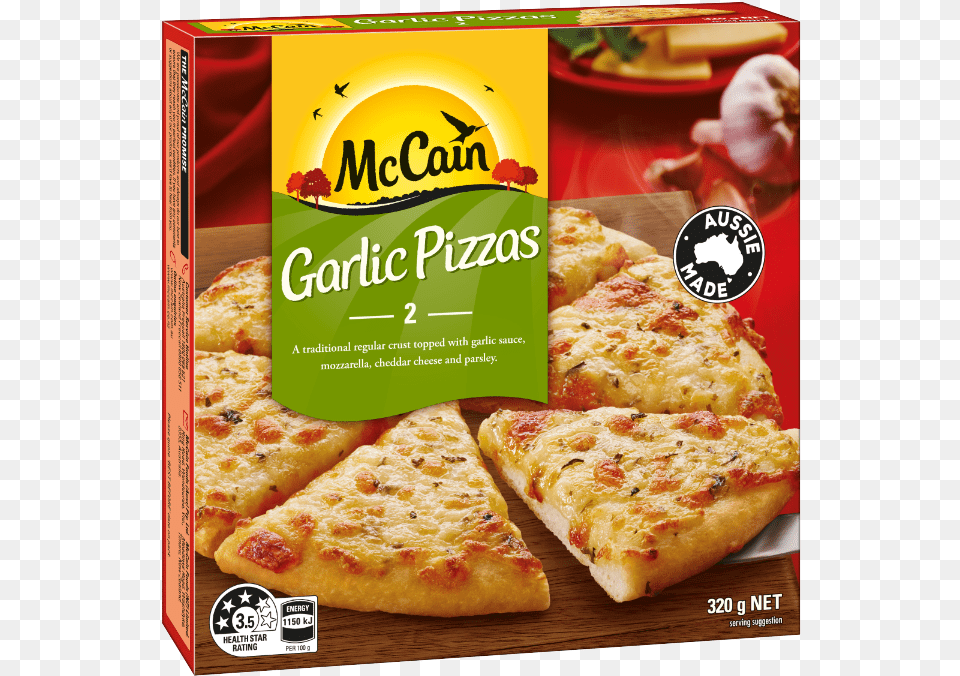 Mccain Garlic Pizza, Advertisement, Food, Poster Free Png