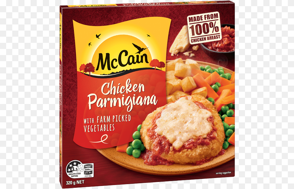 Mccain Parma, Food, Lunch, Meal, Advertisement Free Transparent Png