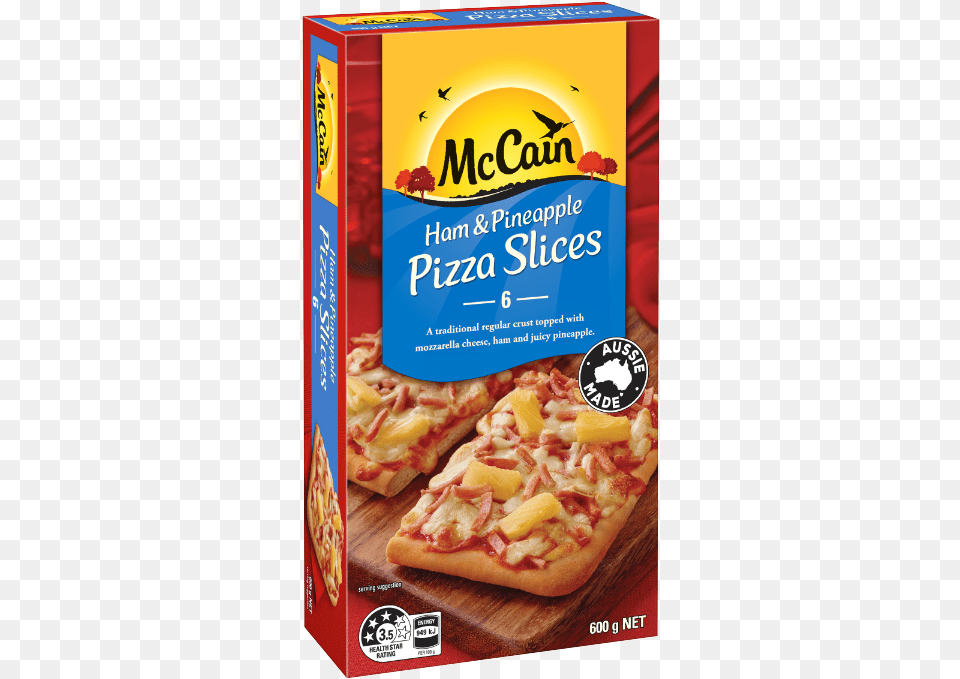 Mccain Pizza Singles Ham And Pineapple, Food, Advertisement Png Image
