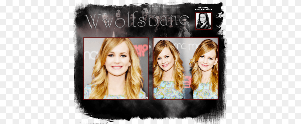 Mccall Pack Wwolfsbane U2014 Likes Askfm Hair Coloring, Art, Collage, Adult, Person Free Png
