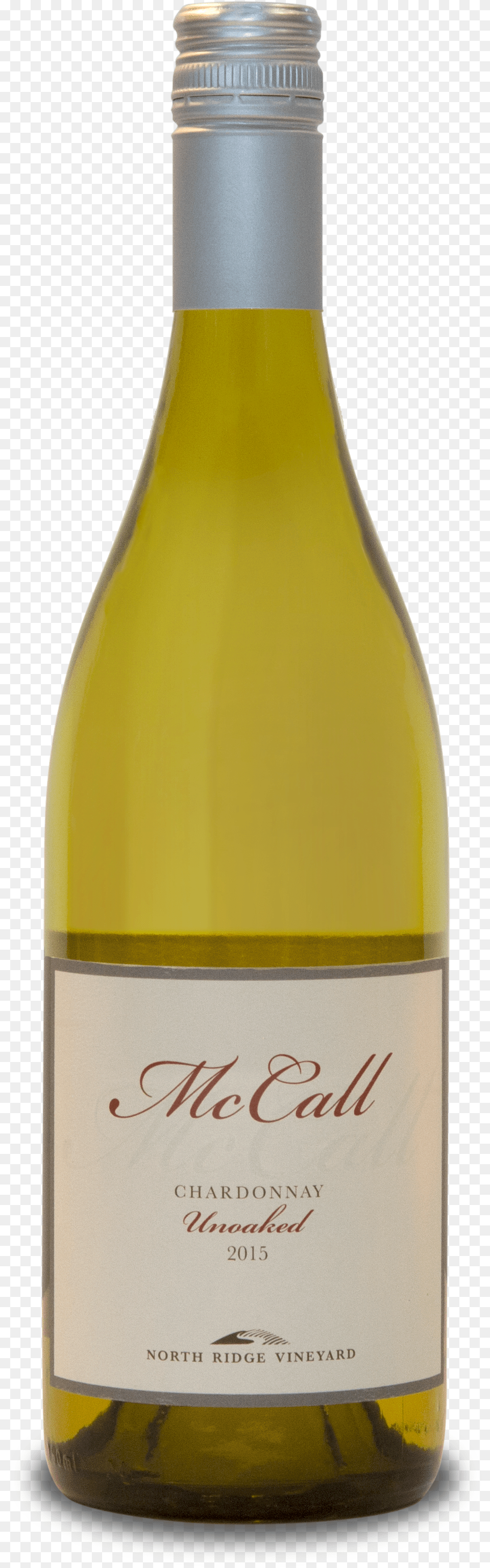 Mccall Unoaked Chardonnay Long Island White Wine 750 White Wine, Alcohol, Beverage, Bottle, Liquor Free Transparent Png