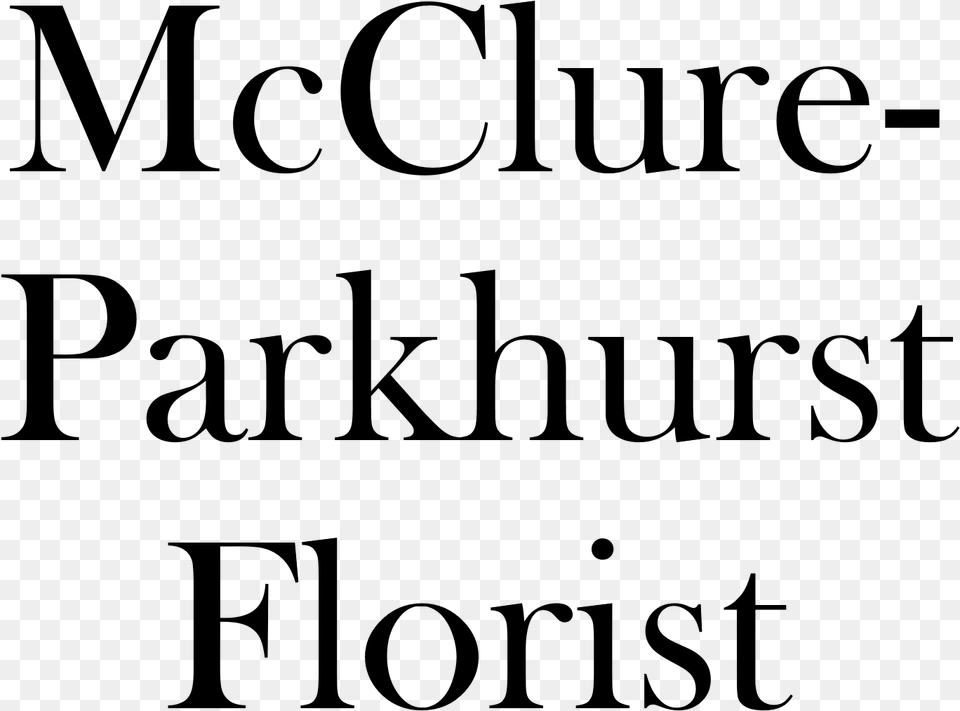 Mcclure Parkhurst Florist Parker And Pine, Gray Png
