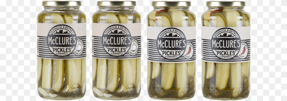 Mcclures Pickles 3 Mcclure39s Spicy Pickles 32 Oz, Food, Pickle, Relish Png Image