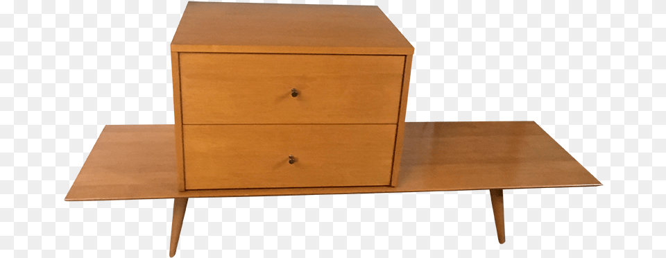 Mccobb Cabinet On Bench, Drawer, Furniture, Table, Plywood Free Png Download