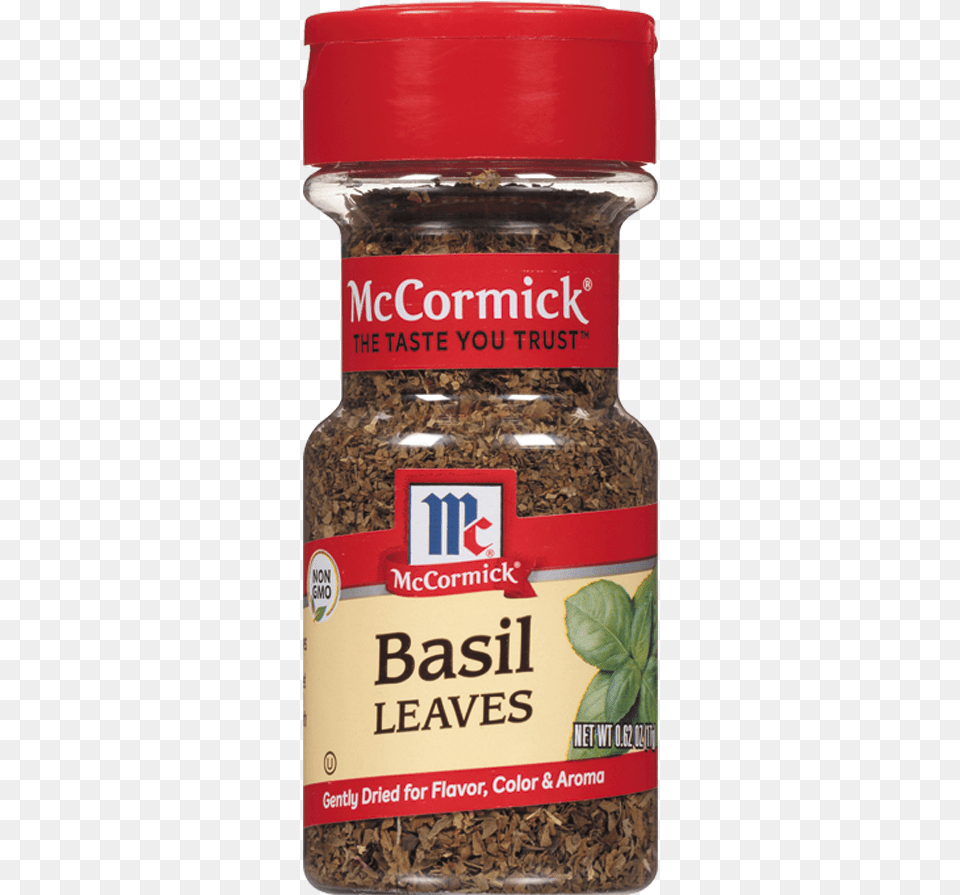 Mccormick Basil Spice Label, Food, Plant, Produce, Alcohol Png