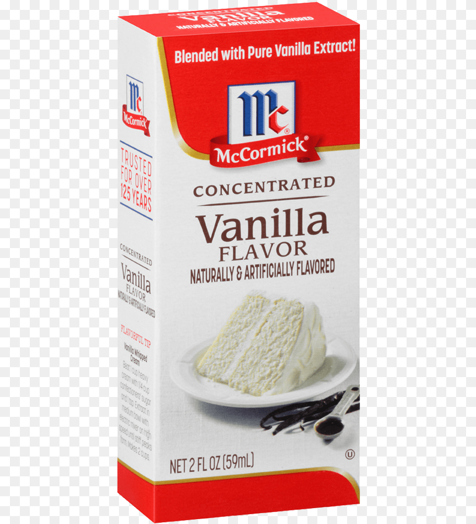 Mccormick Concentrated Vanilla Flavor, Cutlery, Powder, Food Free Png