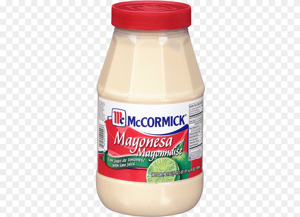 Mccormick Mayonnaise With Lime Juice Mccormick Mayonnaise, Food, Beverage, Milk Free Transparent Png