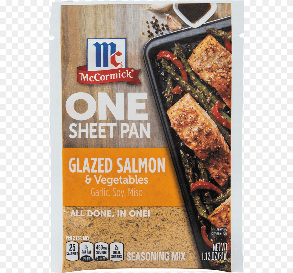 Mccormick One Sheet Pan Seasoning, Advertisement, Food, Lunch, Meal Png Image