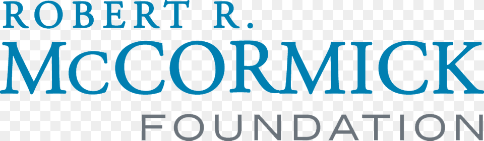 Mccormick Robert Mccormick Foundation Logo, Text Free Transparent Png