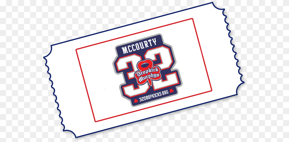 Mccourty Dropkicks The Twin Cities Raffle Ticket Arizona, Paper, Text, First Aid Free Png
