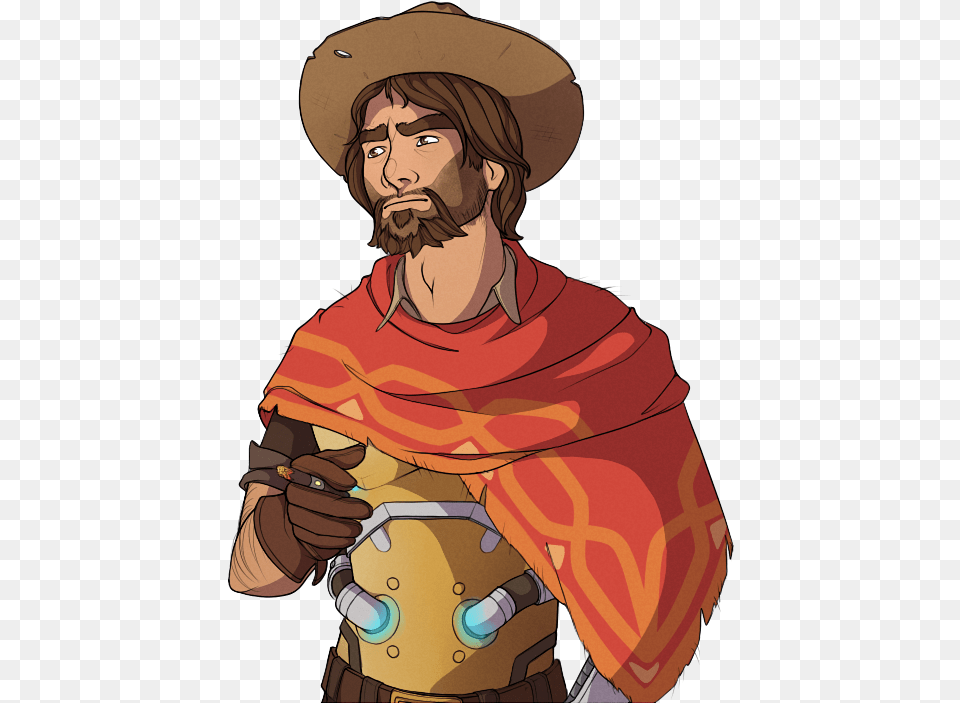 Mccree Face Mccree Meme, Adult, Person, Man, Male Png