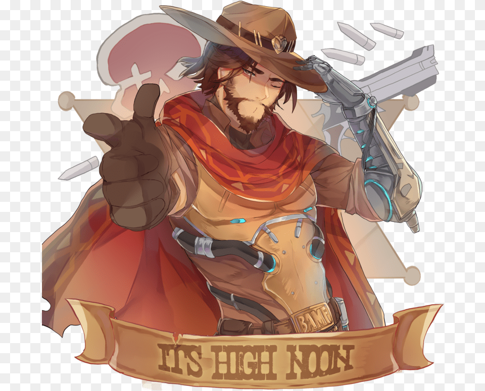 Mccree Jesse, Adult, Male, Man, Person Png Image