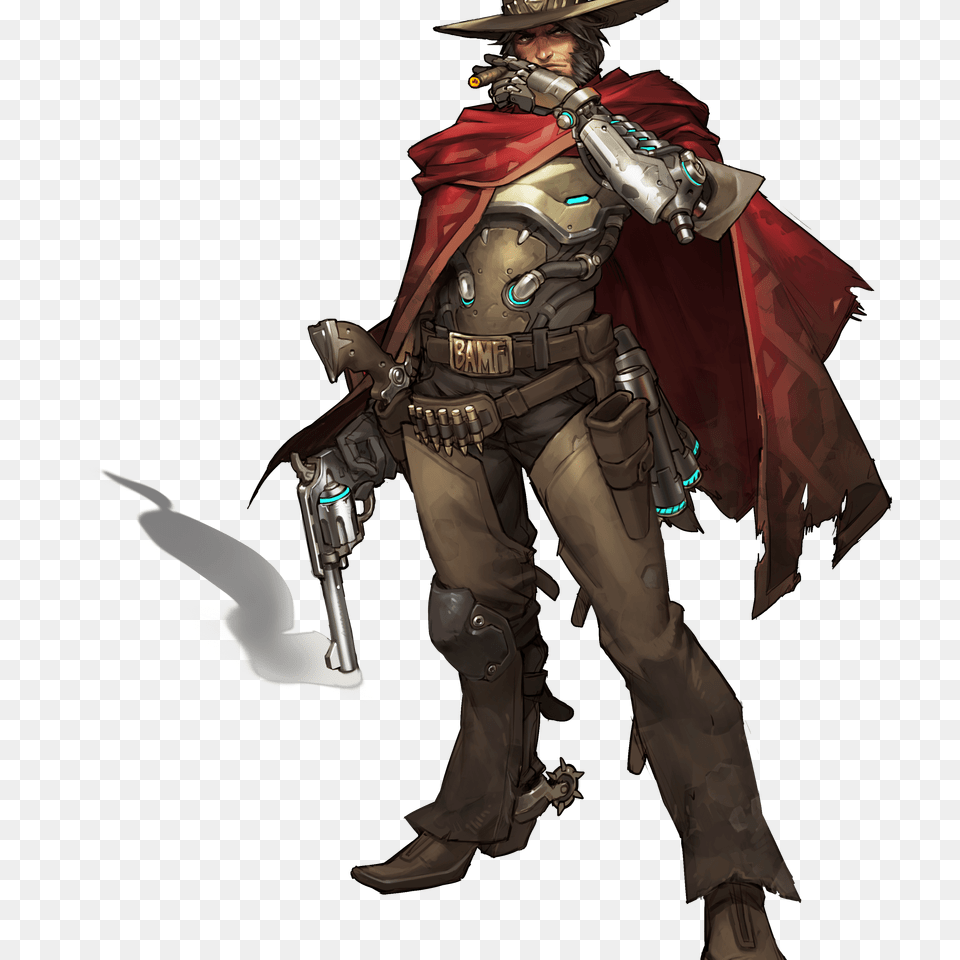 Mccree Overwatch, Knight, Person, Adult, Male Free Png Download