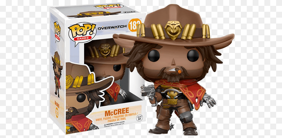 Mccree Overwatch Pop Funko Mc Cree Overwatch, Baby, Person Png Image