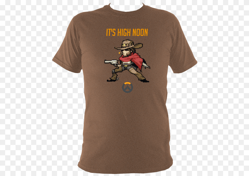 Mccree Overwatch T Shirt Starcrash Designs, Clothing, T-shirt, Baby, Person Free Png Download