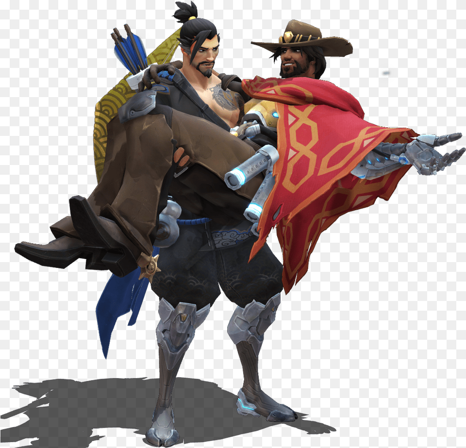Mccree Vs Hanzo, Person, Clothing, Costume, Adult Png Image