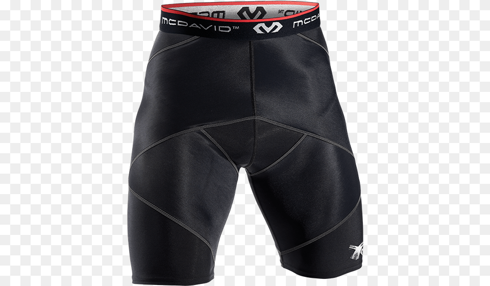 Mcdavid 8200 Cross Compression Short With Hip Spica, Clothing, Shorts, Person, Swimming Trunks Png Image