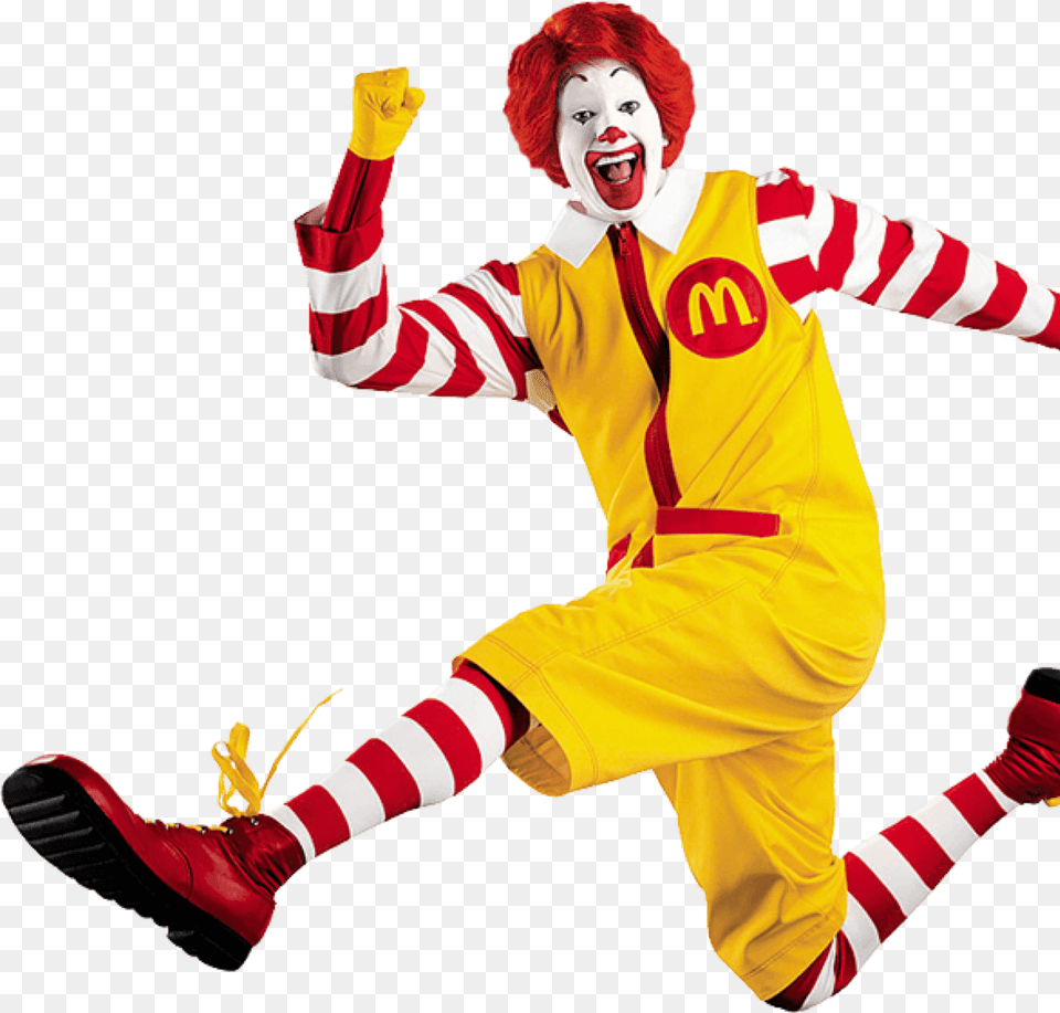 Mcdonald, Clown, Performer, Person, Face Free Png Download