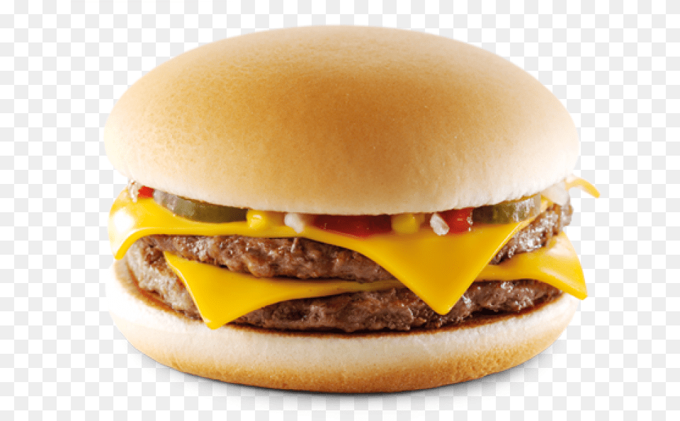 Mcdonald S Double Cheeseburger Hamburger Mcdonald S First Of A Black Hole Meme, Burger, Food Free Png
