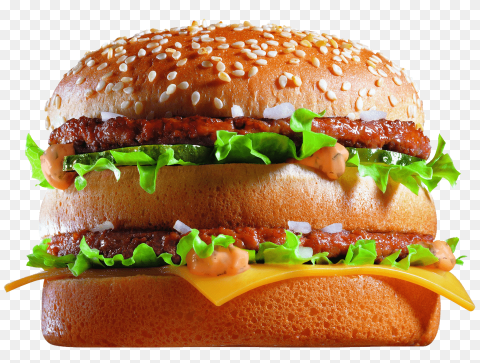 Mcdonalds Big Mac Close Up, Burger, Food Png Image
