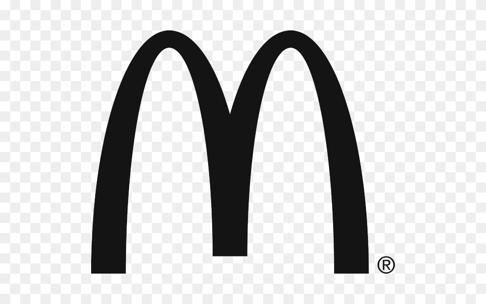 Mcdonalds Black Arches Logo Free Transparent Png