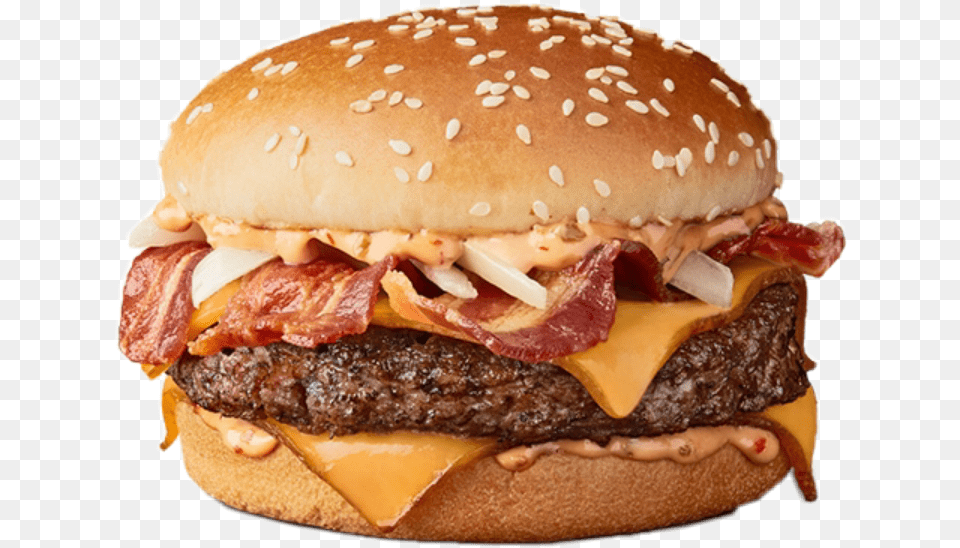 Mcdonalds Burger Meat Bacon Cheese Food Yummy Mcdonalds Mcextreme Bacon Burger Free Transparent Png